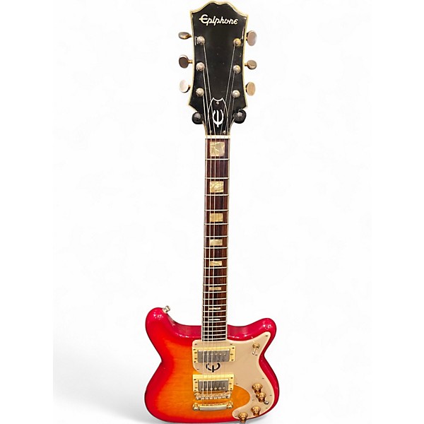 Used Epiphone 70's Wilshire MIJ Cherry Sunburst Solid Body Electric Guitar