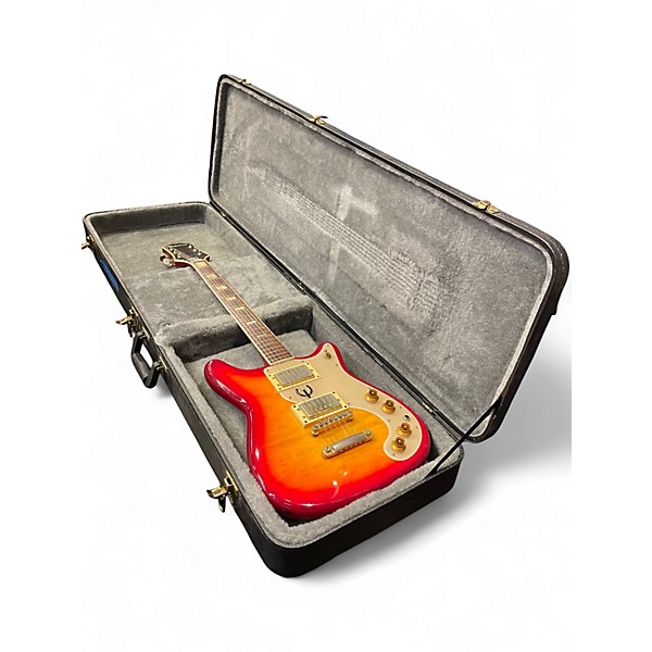 Used Epiphone 70's Wilshire MIJ Cherry Sunburst Solid Body Electric Guitar