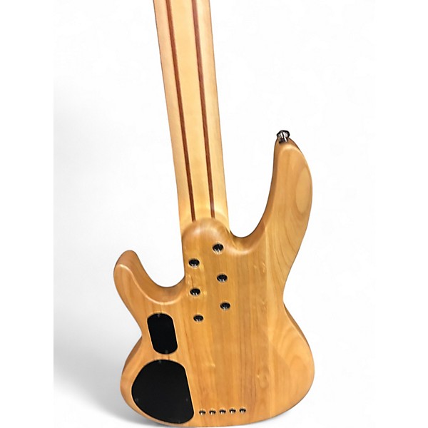 Used ESP LTDB205FL Spalted Maple Electric Bass Guitar