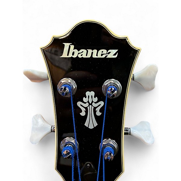 Used Ibanez AFB200 TRANS GREY Electric Bass Guitar