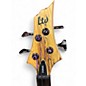 Used ESP LTD B204 Fretless Spalted Maple Electric Bass Guitar