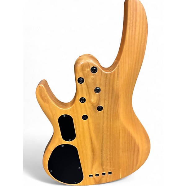 Used ESP LTD B204 Fretless Spalted Maple Electric Bass Guitar