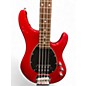 Used Sterling by Music Man Sub 4 Candy Apple Red Electric Bass Guitar