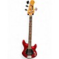 Used Sterling by Music Man Sub 4 Candy Apple Red Electric Bass Guitar