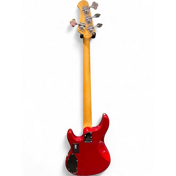 Used Sterling by Music Man Sub 4 Candy Apple Red Electric Bass Guitar