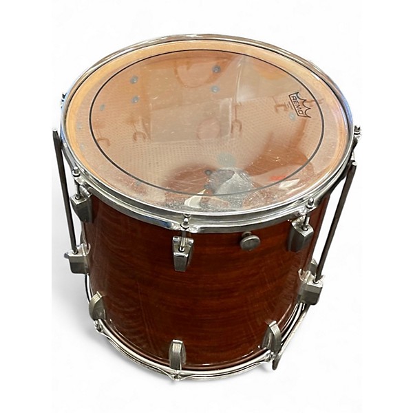 Vintage 1973 Ludwig 4 Piece BIG BEAT MAHOGANY Drum Kit