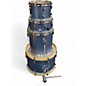 Used 2012 Gretsch Drums 4 Piece Catalina Club Rock Arctic Blue Sparkle Drum Kit thumbnail