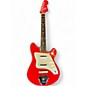 Vintage 1960s Kent Polaris III Red Solid Body Electric Guitar thumbnail