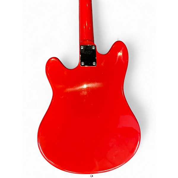 Vintage 1960s Kent Polaris III Red Solid Body Electric Guitar