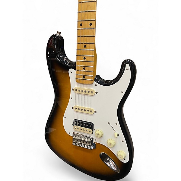 Used Fender JV MODIFIED 50S STRATOCASTER  HSS  2 Color Sunburst Solid Body Electric Guitar