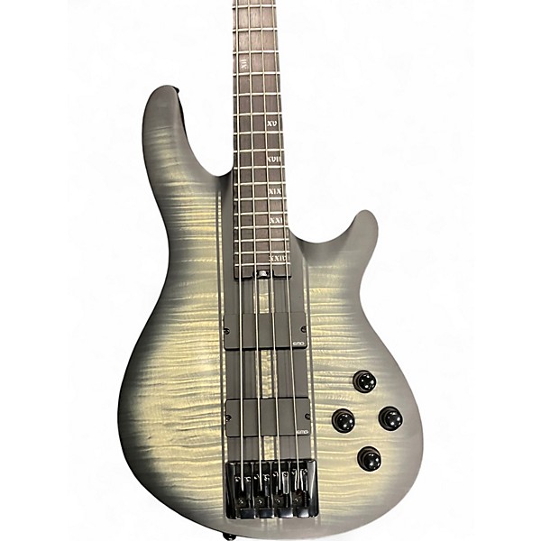Used Schecter Guitar Research C4 GT Satin Charcoal Burst Electric Bass Guitar