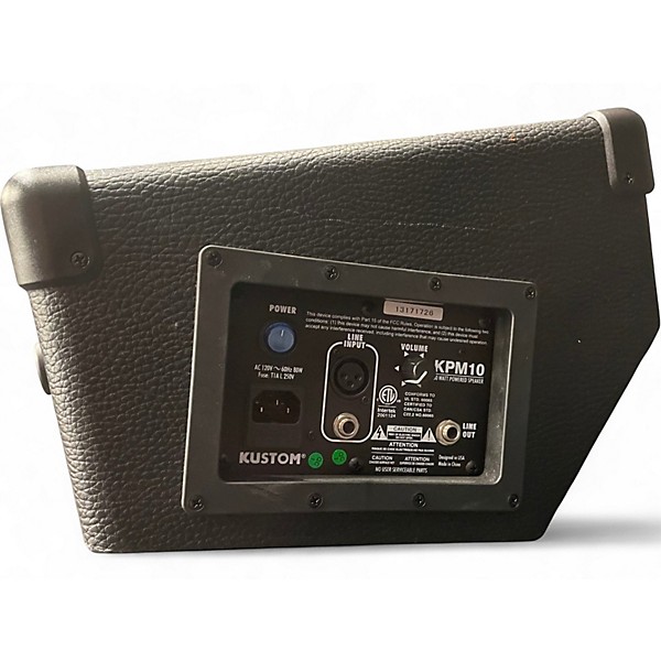 Used Kustom KMP10 Powered Monitor