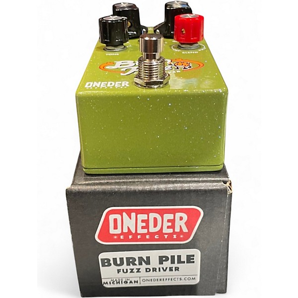 Used Oneder Effects BURN PILE Effect Pedal