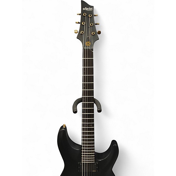 Used Schecter Guitar Research C1 Platinum Blackout Solid Body Electric Guitar