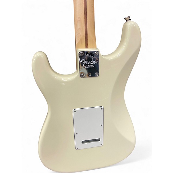 Used Fender American Professional Stratocaster SSS Cream Solid Body Electric Guitar