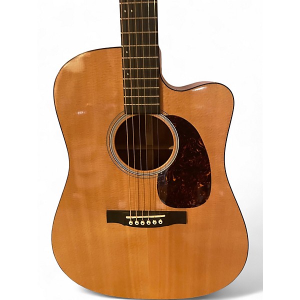 Used Martin DCPA4 Natural Acoustic Electric Guitar