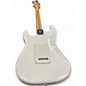 Used 2021 Fender PLAYER STRAT  Polar White Solid Body Electric Guitar