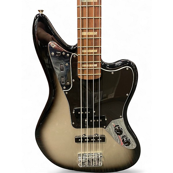 Used Fender Troy Sanders Jaguar Bass Silverburst Electric Bass Guitar