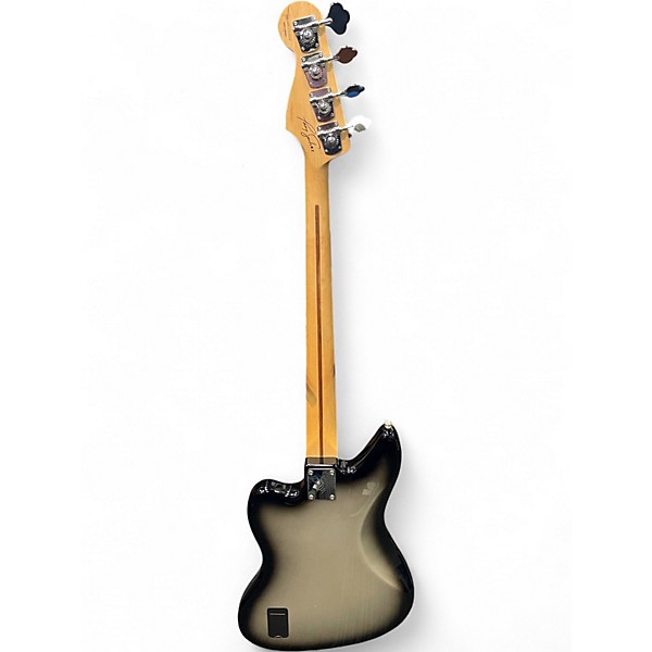 Used Fender Troy Sanders Jaguar Bass Silverburst Electric Bass Guitar
