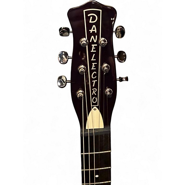 Used Danelectro 59 XT Maroon Solid Body Electric Guitar