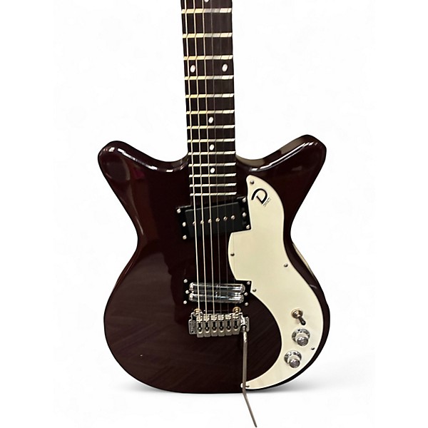 Used Danelectro 59 XT Maroon Solid Body Electric Guitar
