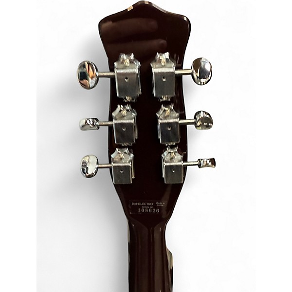 Used Danelectro 59 XT Maroon Solid Body Electric Guitar