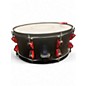 Used ddrum 5.5X14 Hybrid Snare Drum With Trigger SATIN BLACK Drum