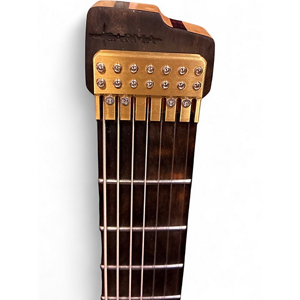 Used Carma Designs Valkiria Warrior-E Black Solid Body Electric Guitar