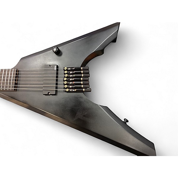 Used Carma Designs Valkiria Warrior-E Black Solid Body Electric Guitar