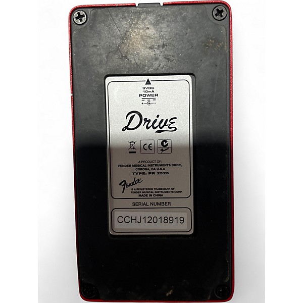 Used Fender drive Effect Pedal