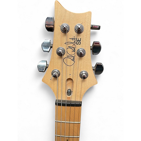 Used PRS SE SWAMP ASH SPECIAL Trans Black Solid Body Electric Guitar