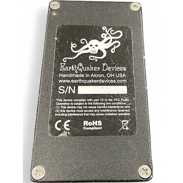 Used EarthQuaker Devices Afterneath Reverb Effect Pedal