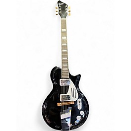 Used Supro 1575JB Black Holiday Black Solid Body Electric Guitar