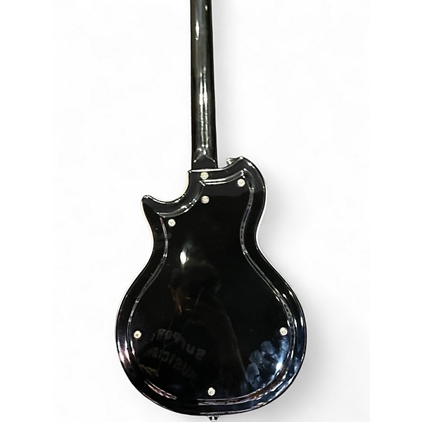 Used Supro 1575JB Black Holiday Black Solid Body Electric Guitar