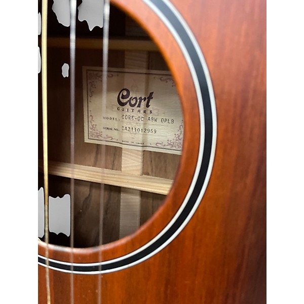 Used Cort CORE-OC Mahogany Acoustic Electric Guitar