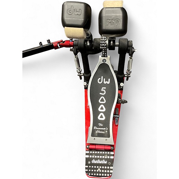 Used DW 5000 Series Double Double Bass Drum Pedal