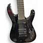 Used Jackson JS22-7 Dinky 7 String dka Black Solid Body Electric Guitar