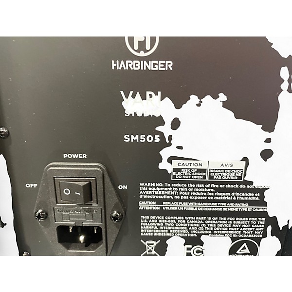 Used Harbinger vari sm505 Powered Monitor