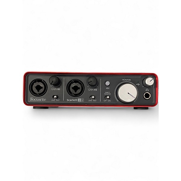 Used Focusrite Scarlett 2i2 Audio Interface