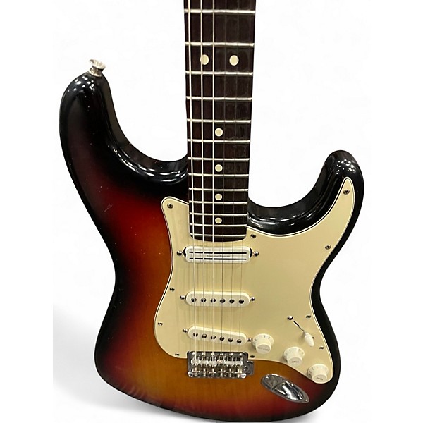 Used 2006 Fender Highway One Stratocaster 3 Color Sunburst Solid Body Electric Guitar