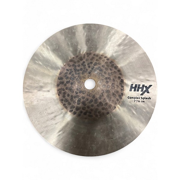 Used SABIAN 7in hhx complex splash Cymbal