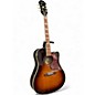 Used Epiphone Hummingbird Studio Sunburst Acoustic Electric Guitar thumbnail
