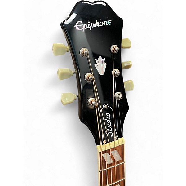 Used Epiphone Hummingbird Studio Sunburst Acoustic Electric Guitar