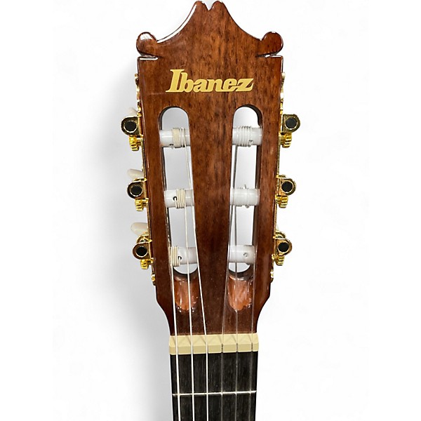 Used Ibanez GA6CE Natural Classical Acoustic Electric Guitar