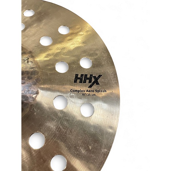 Used SABIAN 10in HHX Complex Aero Splash Cymbal