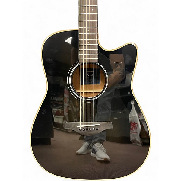 Used Yamaha A1M Black Acoustic Electric Guitar