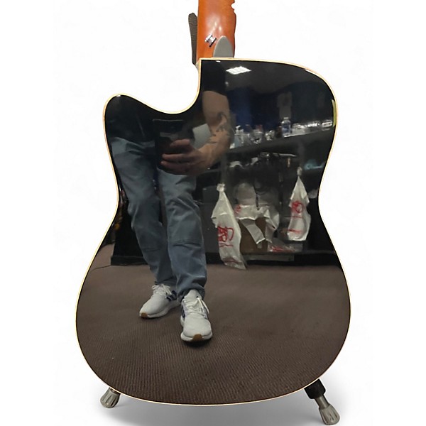 Used Yamaha A1M Black Acoustic Electric Guitar