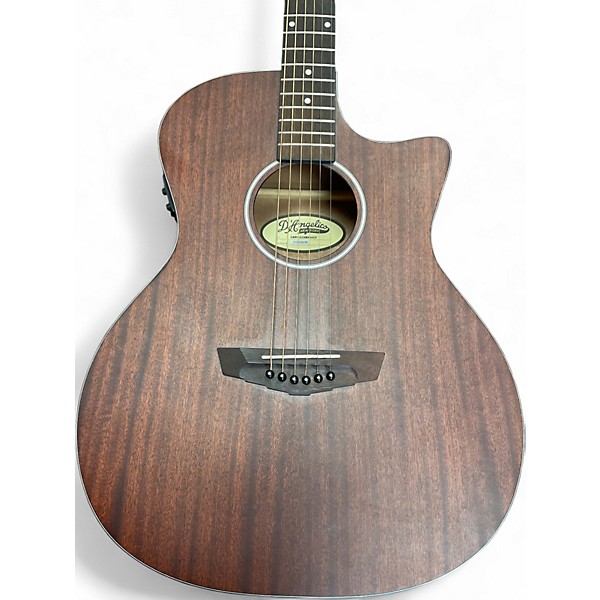 Used D'Angelico Premier Series Acoustic Mahogany Acoustic Electric Guitar