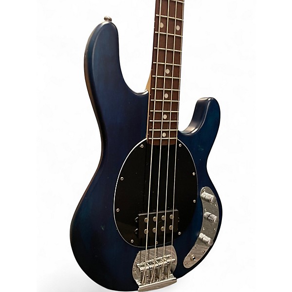 Used Sterling by Music Man SUB 4 Stingray Ray4 blue Electric Bass Guitar