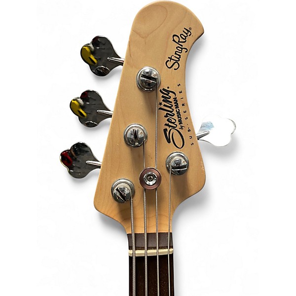Used Sterling by Music Man SUB 4 Stingray Ray4 blue Electric Bass Guitar